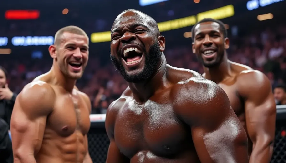 Derrick Lewis shares a humorous insight into his sneaky tactics during UFC bouts