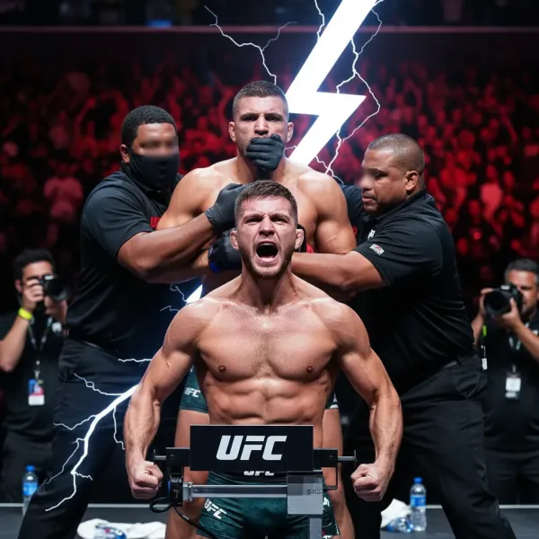 Stricklands explosiver UFC Houston Weigh-In: Kontroverse Aussagen und Pre-Fight Drama