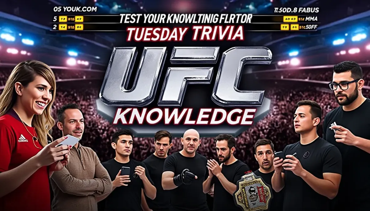 Testez vos connaissances sur l'UFC avec notre défi de trivia du mardi