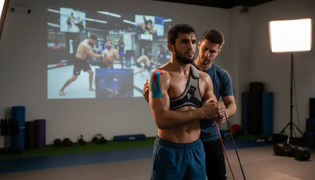 Coulisses du statut de blessure de Makhachev : Que nous révèle vraiment la vidéo d'entraînement ?