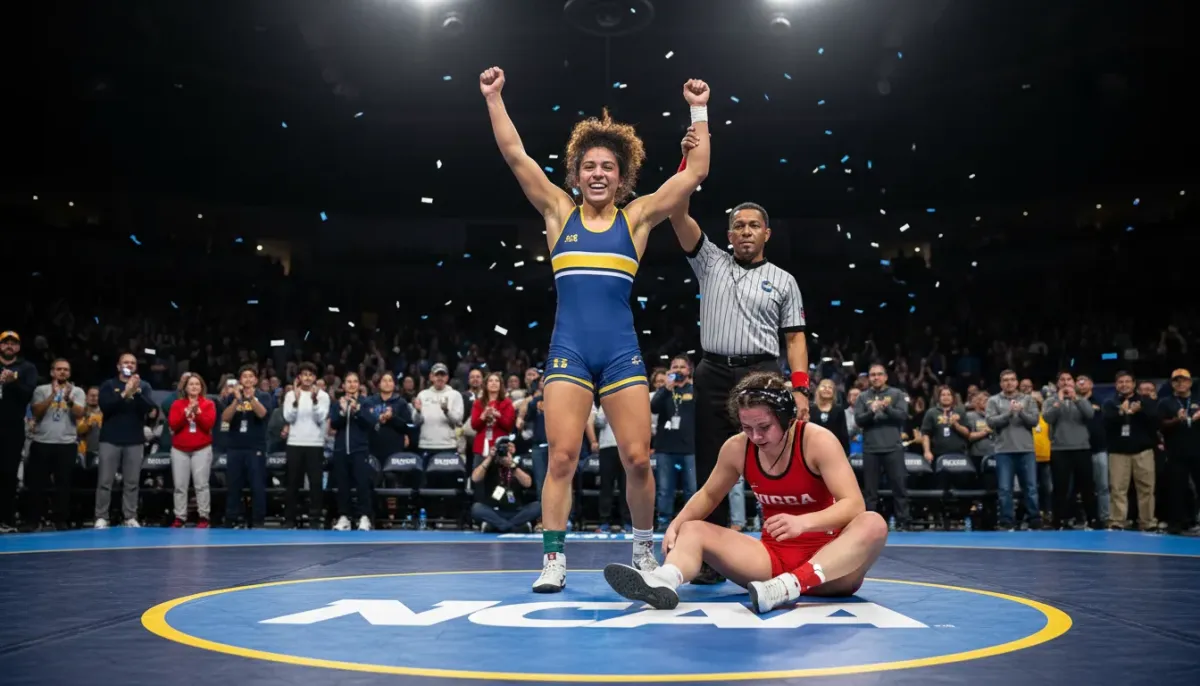 Bella Mir Captures NCAA Wrestling Crown with Dominant Victory Over Top Seed