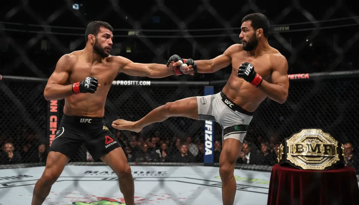 La épica revancha del título BMF entre Holloway y Oliveira: Una segunda oportunidad de gloria en UFC 326