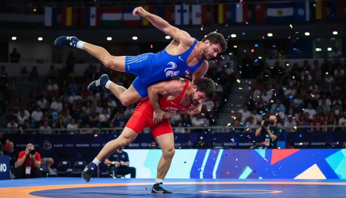 La Victoire Spectaculaire d'Islamgereev avec son Incroyable Flying Squirrel aux Championnats d'Europe U23 de Lutte