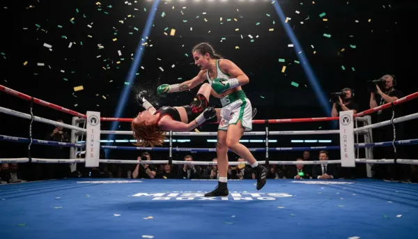 Jade Jones Dominates Misfits Boxing Debut with Spectacular Knockout Victory