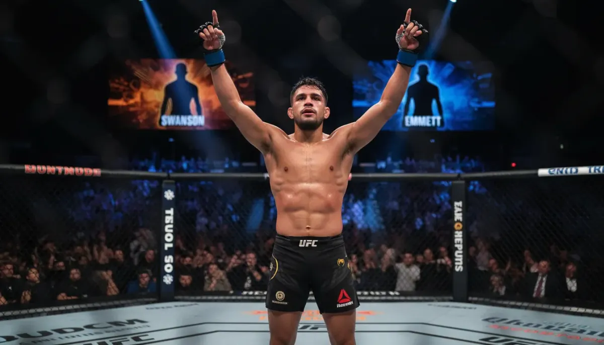 Kevin Vallejos entre dans l'événement principal de l'UFC : De l'appel à Swanson au défi Emmett