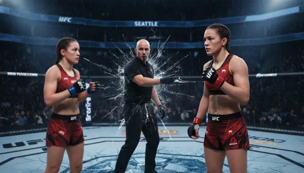 Maycee Barber Demands Mark Smith Removal for UFC Seattle Rematch Against Alexa Grasso