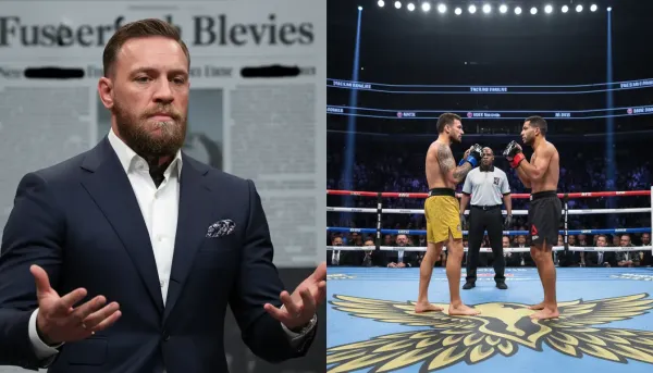 McGregor Dismisses BMF Title Legitimacy as Holloway and Oliveira Face Off in Las Vegas