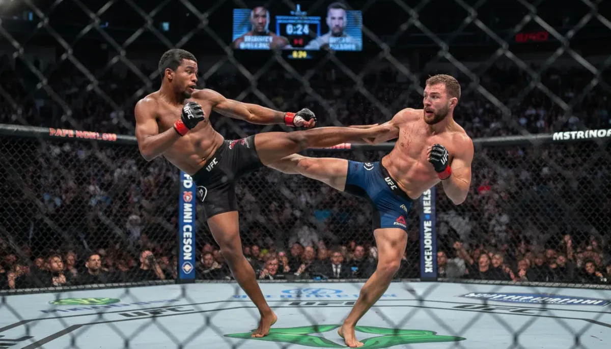 Terrance McKinney Breaks Welterweight Records With Devastating 24-Second Head Kick Victory Over Kyle Nelson at UFC Seattle