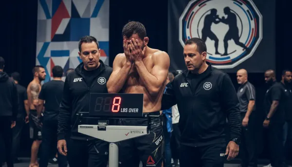 UFC London Weight Management Crisis: Fighter Pulled After Missing Weight by Eight Pounds
