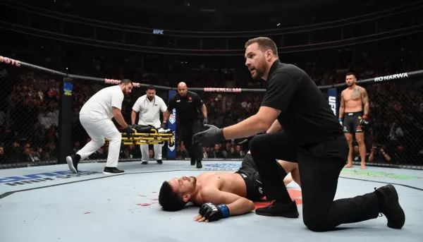 UFC Referee Guidelines: How Officials Handle Medical Emergencies During Competition