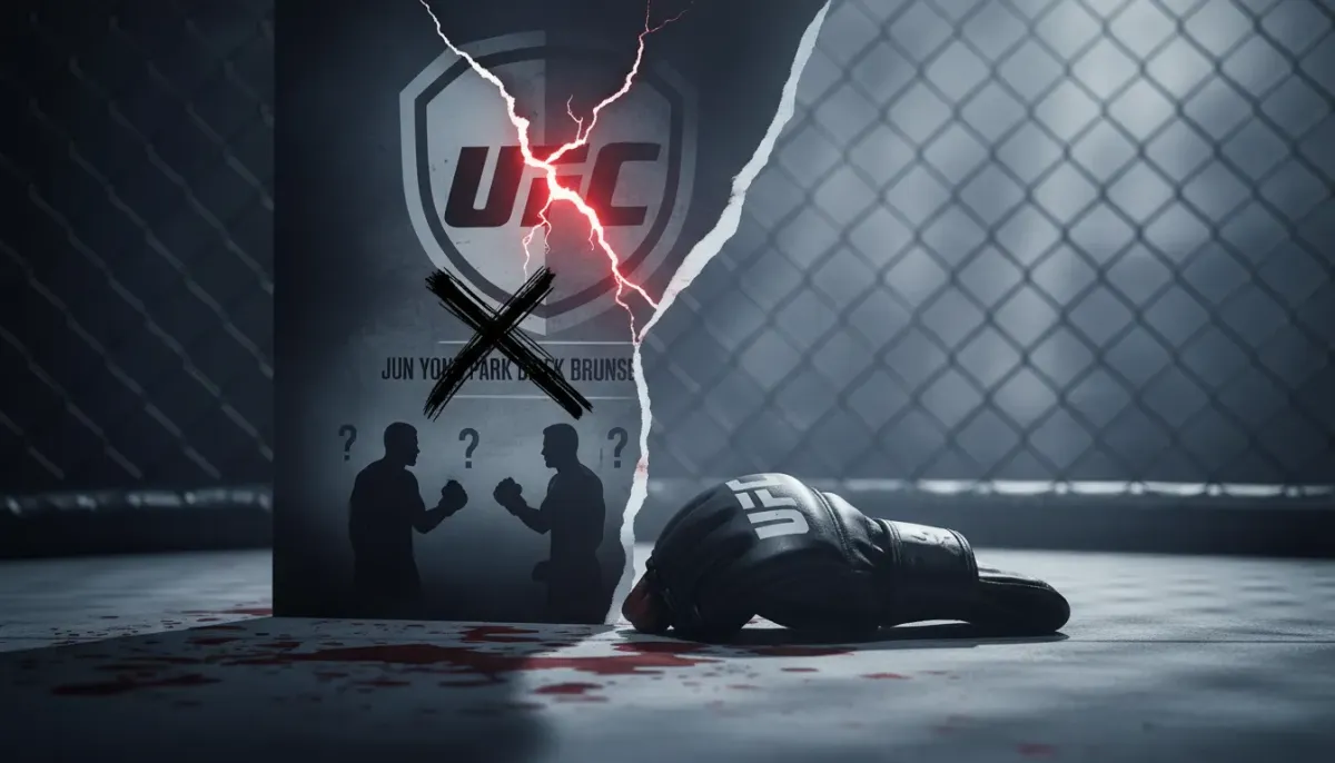 UFC Vegas 115 Disrupted: Jun Yong Park's Injury Forces Major Fight Card Changes
