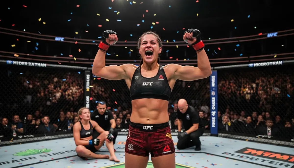 Alice Pereira Delivers Spectacular Second-Round Knockout at UFC Vegas 115 Against Hailey Cowan