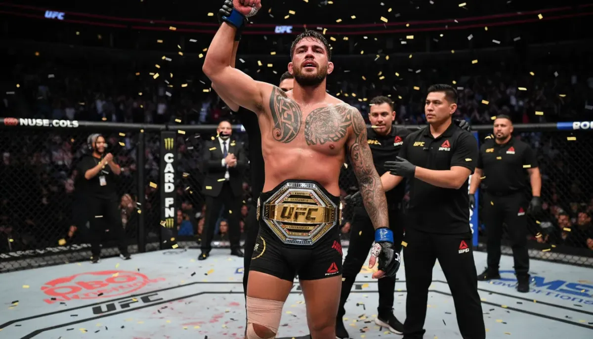 Carlos Ulberg Becomes Light Heavyweight Champion Despite Devastating Knee Injury at UFC 327