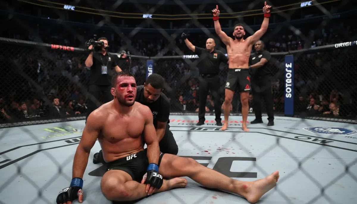 Gilbert Burns Retires Following Knockout Defeat to Mike Malott in UFC Winnipeg Main Event