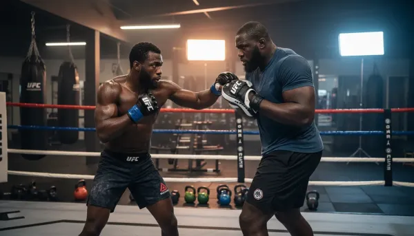 Johnny Walker's Path to Heavyweight: How Training with Ngannou Changed His Career Outlook