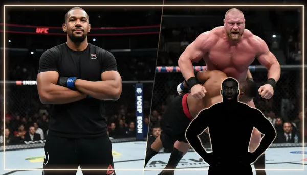 Jon Jones Confidently Dismisses Usman's Wrestling Prediction Against Brock Lesnar