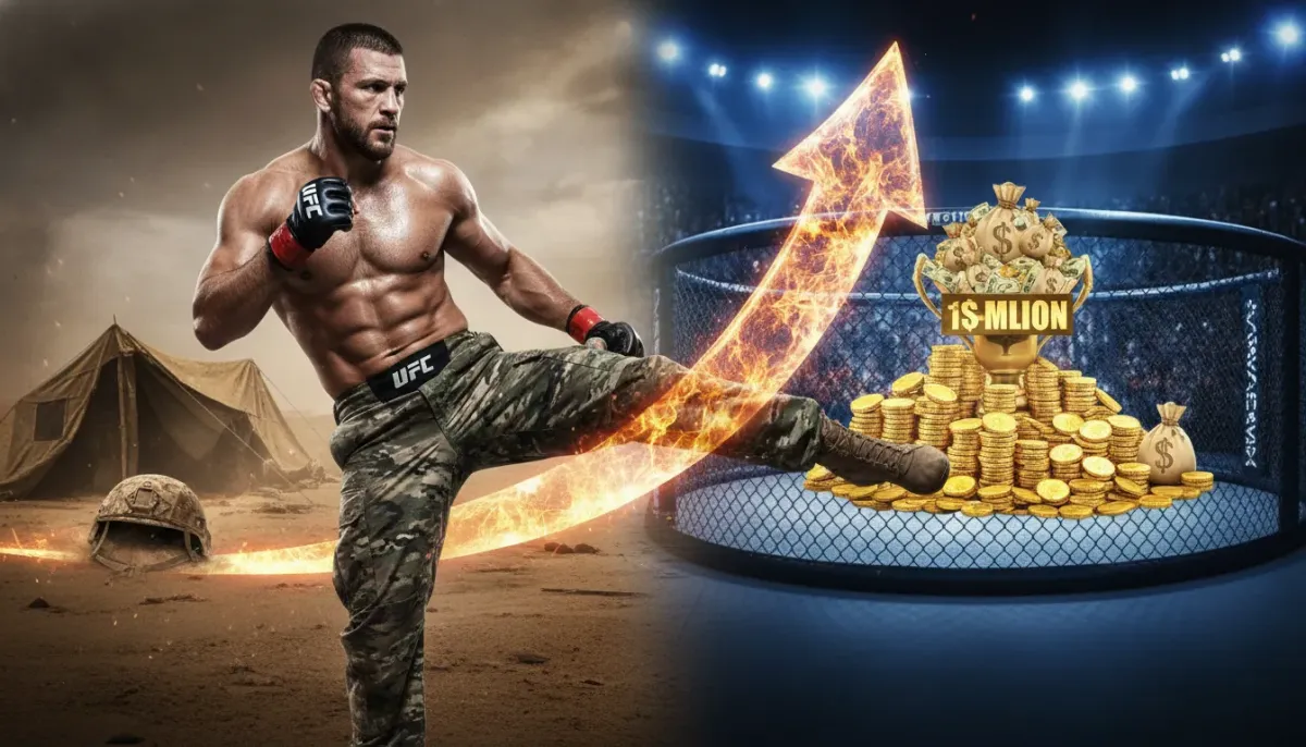 Le pari audacieux de Jordan Griffin : du déploiement militaire au tournoi MMA d'un demi-million de dollars