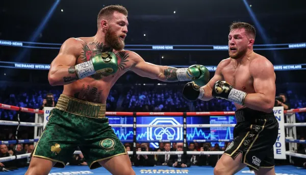 McGregor Stuns Boxing World with Surprise Exhibition Bout, Reigniting UFC Comeback Speculation