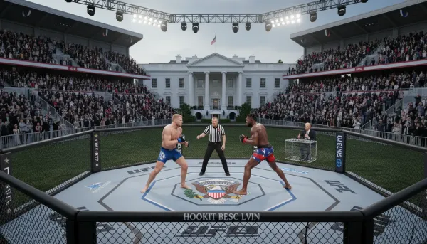 Presidential Influence Reshapes UFC White House Card: Hokit Faces Lewis in Heavyweight Clash