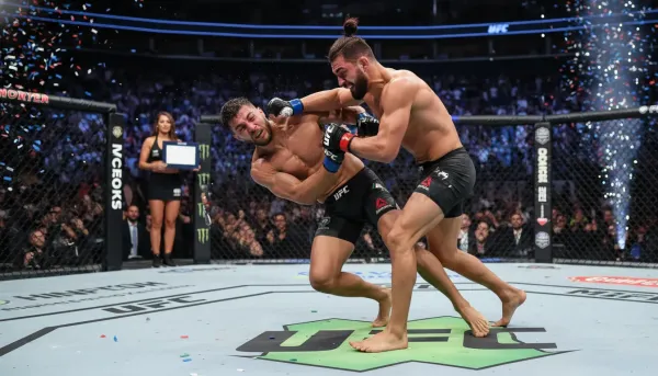 Prochazka Stuns Ulberg with Devastating Finish at UFC 327 Miami Showdown