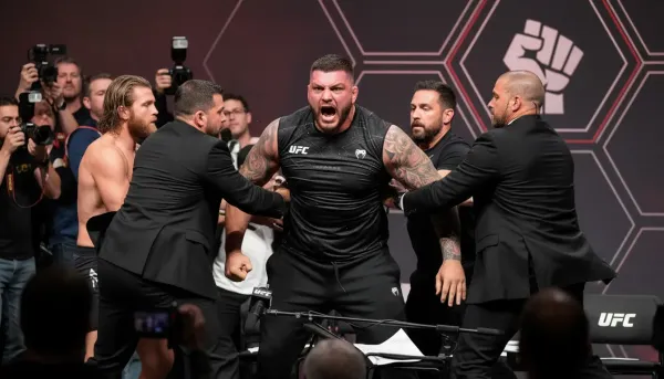UFC 327 Media Day Chaos: Heavyweight Prospect Josh Hokit's Controversial Altercation and Disturbing Promo Spark Debate