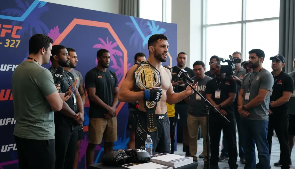 UFC 327 Media Day: Key Takeaways from Miami Fighter Interviews and Title Contention Debates