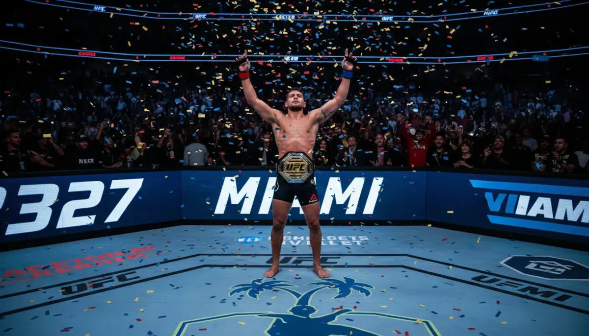 UFC 327 Miami : Comment la trajectoire improbable de Ulberg a remodelé la division des poids lourds légers
