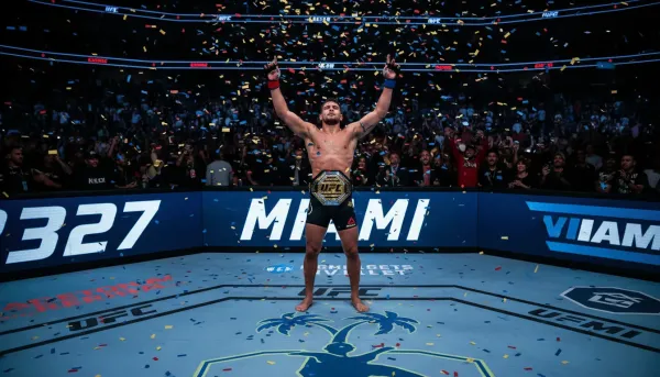 UFC 327 Miami : Comment la trajectoire improbable de Ulberg a remodelé la division des poids lourds légers