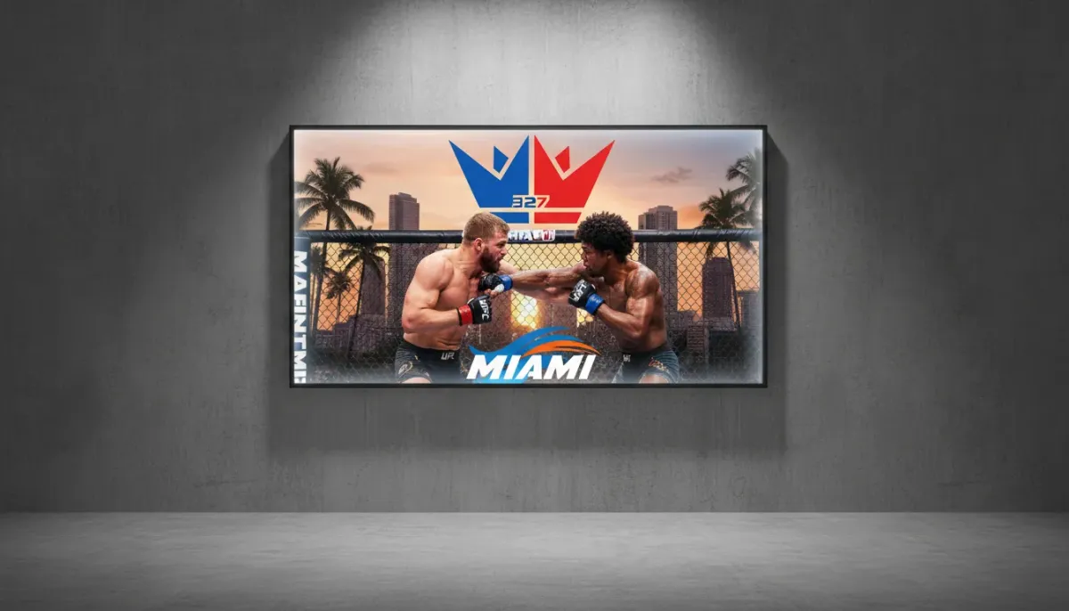 UFC 327 Miami: Prochazka Faces Ulberg for the Vacant Light Heavyweight Crown
