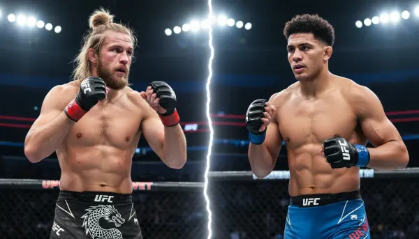 UFC 327: Prochazka and Ulberg's Championship Showdown Marked by Professional Intensity