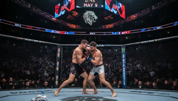 UFC 328 Newark: Confronto de Peso Meio-Médio entre Amosov e Alvarez Eleva o Card de 9 de Maio