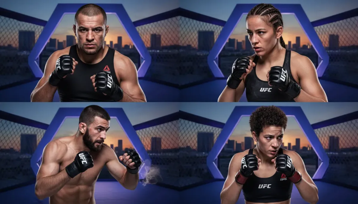 UFC Vegas 116: Four Elite Fighters Ready to Shake Up the Championship Contender Rankings