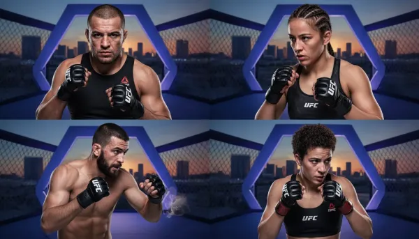 UFC Vegas 116: Four Elite Fighters Ready to Shake Up the Championship Contender Rankings