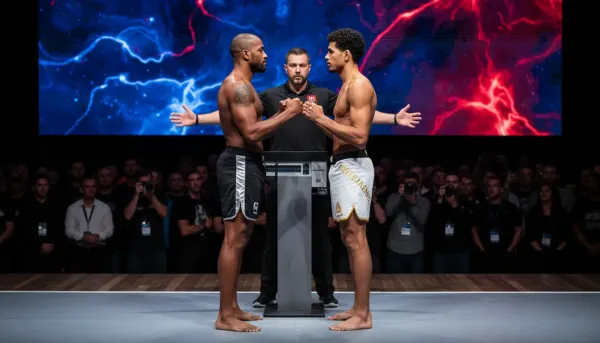 UFC Vegas 116 Weigh-Ins Complete: Sterling and Zalal Cleared for Main Event Featherweight Contention