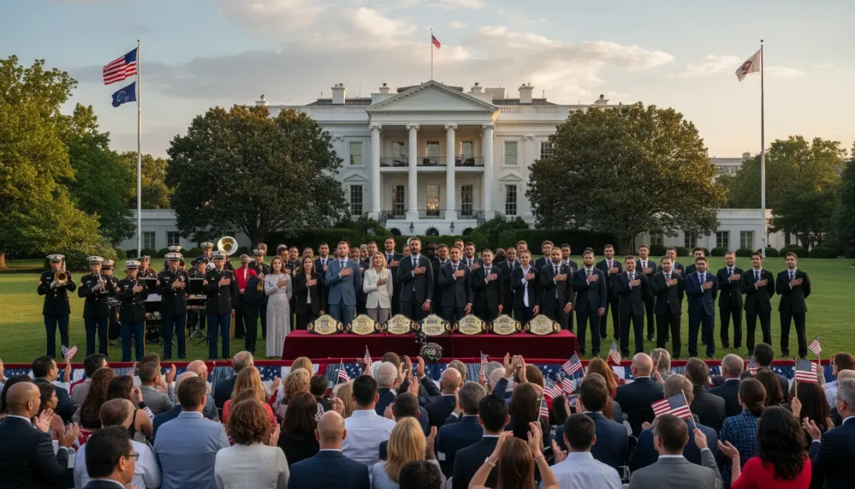 UFC's Historic Return to National Anthem Tradition at White House Championship Event