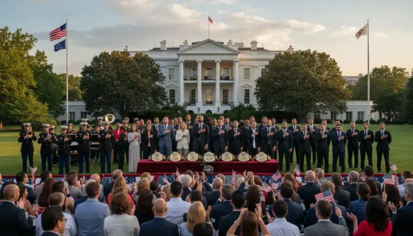 UFC's Historic Return to National Anthem Tradition at White House Championship Event