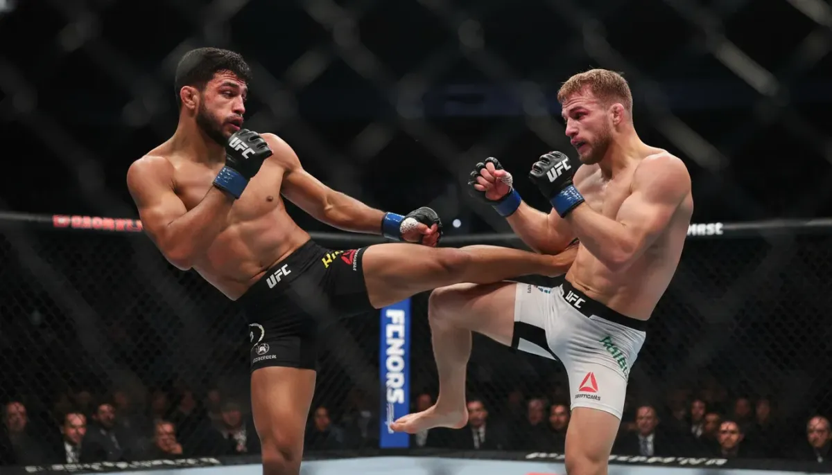 Carlos Prates Entrega una Actuación de Golpeo Dominante Contra Jack Della Maddalena en UFC Perth