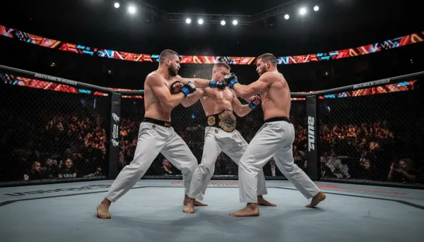 Karate Combat Debüt eskaliert: Pitbull-Brüder liefern sich Kampf mit Champion Rind in Miami-Showdown
