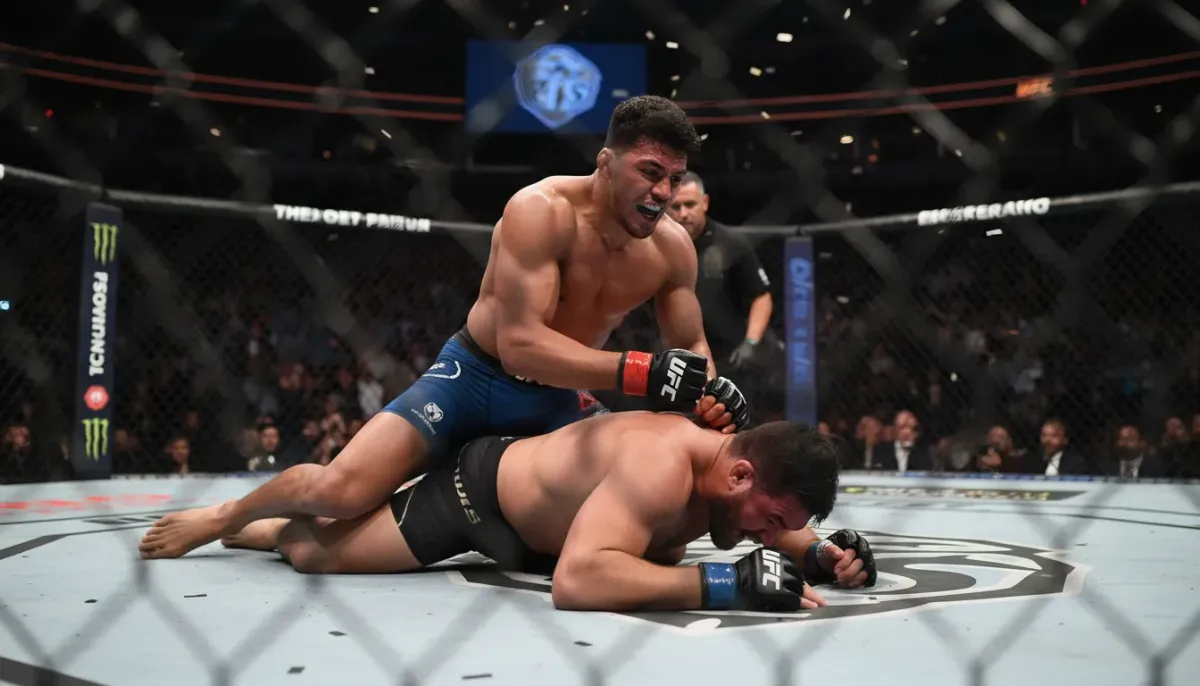L'affichage dominant de Sutherland au catch assure sa première victoire à l'UFC contre Tuivasa en difficulté à Perth