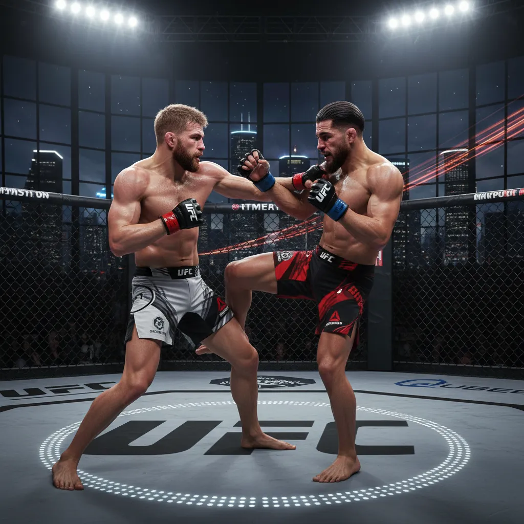 UFC Houston: Strickland Battles Hernandez in Championship Contention Showdown